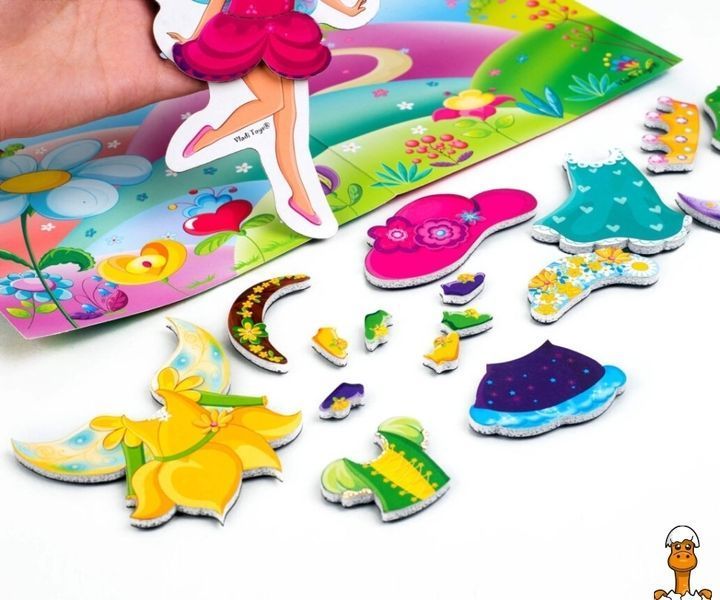 Мамалюк - Детская магнитная игра Фея в папке Vladi Toys Vladi Toys RT2-VT3204-28