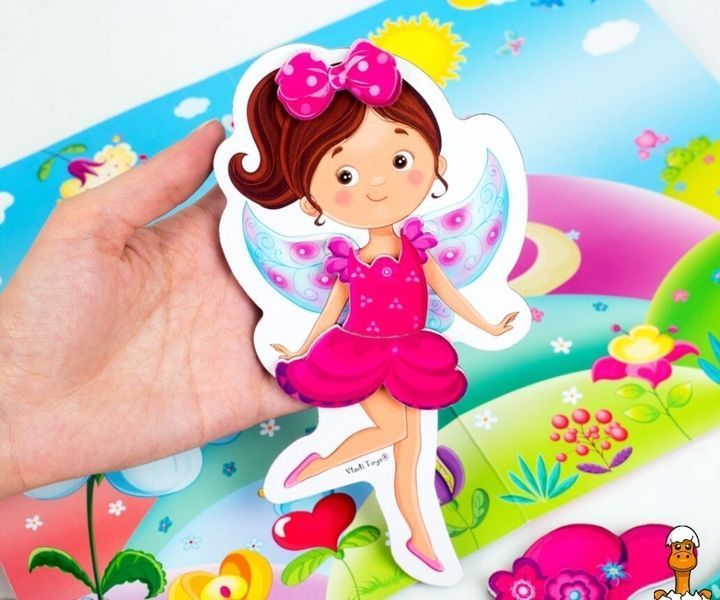 Мамалюк - Детская магнитная игра Фея в папке Vladi Toys Vladi Toys RT2-VT3204-28