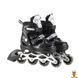 Роликові ковзани RL2501(Black) колеса PVC розмір S (30-33) зі світлом Bambi