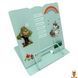 Підставка для книг Animals металева бірюзова Bambi