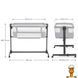 Мамалюк - Приставне ліжечко-колиска Kinderkraft Nestee Up 2 Light Grey (KLNEE002LGR0000) Kinderkraft A4-KLNEE002LGR0000 фото 6