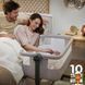 Мамалюк - Приставне ліжечко-колиска Kinderkraft Nestee Up 2 Light Grey (KLNEE002LGR0000) Kinderkraft A4-KLNEE002LGR0000 фото 8