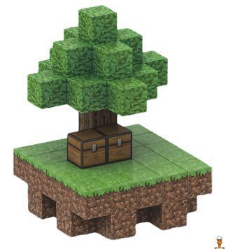 Мамалюк - Магнітний конструктор Майнкрафт Острів з 64 блоків Mindcraft Mindcraft M5-MC-040