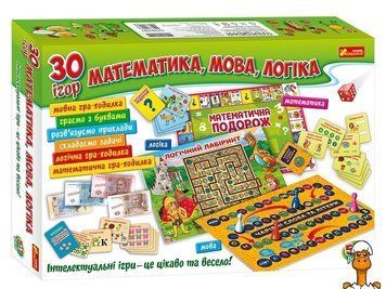 Мамалюк - Великий набір настільних розвивальних ігор 30 в 1 для дітей Ranok Creative Ranok Creative RT2-12109100