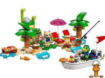 Мамалюк - Конструктор LEGO Animal Crossing Островная экскурсия Kapp'n на лодке 233 детали (77048) LEGO A4-77048