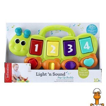 Мамалюк - Музична іграшка Infantino Гусениця (315092) Infantino A4-315092