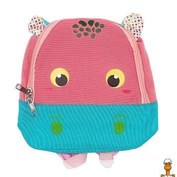 Мамалюк - Дитячий рюкзак Бегемотик рожевий 21x23x9 см Bambi Bambi RT2-C15701-PINK
