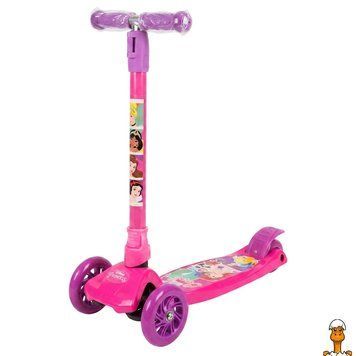 Мамалюк - Дитячий самокат Mermaid зі світлом Bambi Bambi RT2-LS2215