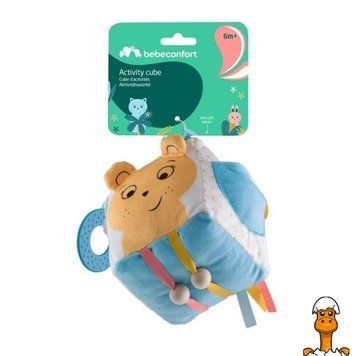 Мамалюк - Розвивальна іграшка Bebe Confort Кубик зі звірятами (3602203100) Bebe Confort A4-3602203100