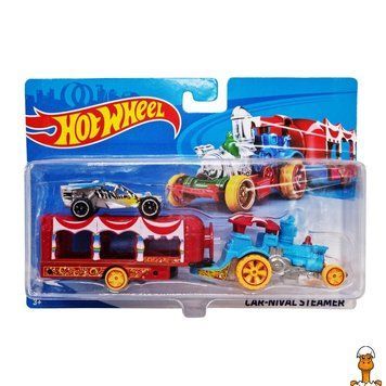 Мамалюк - Дитячий ігровий набір машинок з трейлером Bambi Bambi RT2-T-H708-1-SILVER
