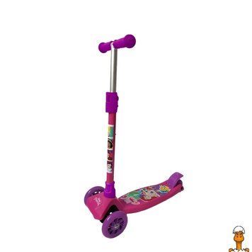 Мамалюк - Дитячий самокат Mermaid зі світлом Bambi Bambi RT2-LS2215