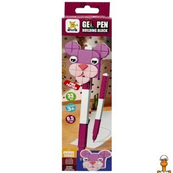 Мамалюк - Дитячий конструктор-ручка рожевий 33 елементи Bambi Bambi RT2-SM2514B-11
