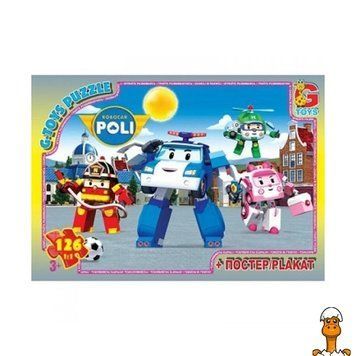 Мамалюк - Пазли дитячі Робокар Полі 117 елементів G-Toys G-Toys RT2-RR067440