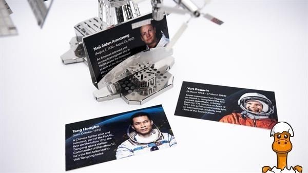 Мамалюк - Коллекционная модель-конструктор Metal Time Astronaut's Lodge Космическая станция МКС механическая (MT017) Metal Time A4-MT017