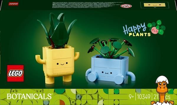 Мамалюк - Конструктор LEGO Botanicals Счастливые растения 217 деталей (10349) LEGO A4-10349