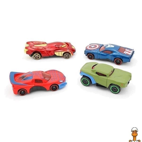 Мамалюк - Набор металлических машинок Супергерой A-Toys A-Toys RT2-1210-11S