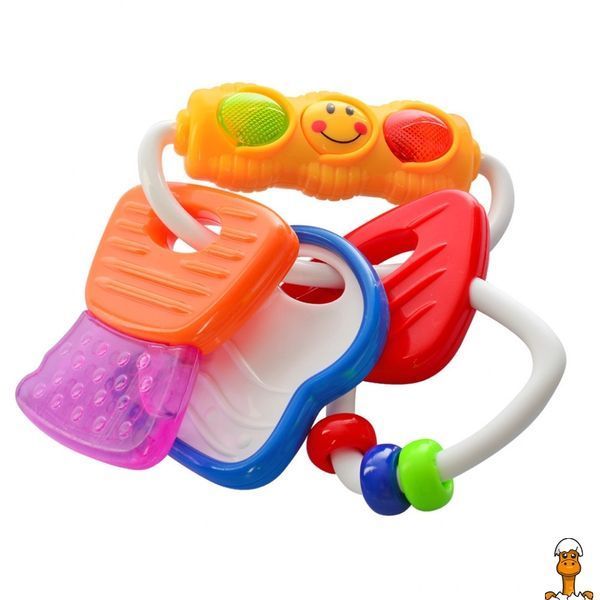 Мамалюк - Погремушка с прорезывателем для детей Limo Toy Limo Toy RT2-306-E