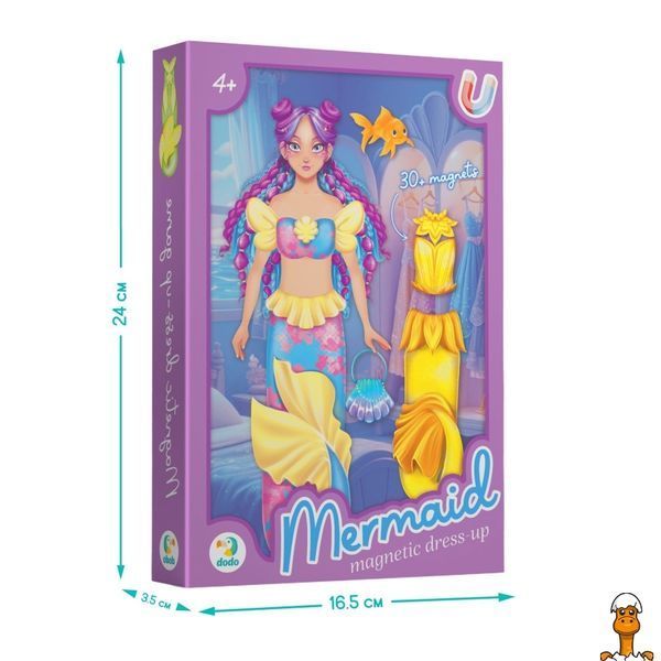 Мамалюк - Магнитная детская игра Одень русалку DoDo Toys DoDo Toys RT2-200314
