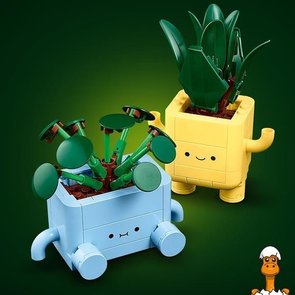 Мамалюк - Конструктор LEGO Botanicals Счастливые растения 217 деталей (10349) LEGO A4-10349