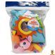 Подвеска-прорезыватель с погремушкой и пищалкой Листочек животные Limo Toy