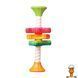 Мамалюк - Пирамидка-спиннер Fat Brain Toys MiniSpinny тактильная (FA134-1) Fat Brain Toys A4-FA134-1 фото 5