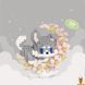 Мамалюк - Детский конструктор Серый щенок 8982 серии Cute Moon 452 детали Bambi Bambi RT2-8982 фото 2